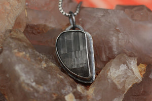 So Cal Smoky Quartz Pendant in Sterling Silver