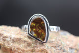 Fire Agate Ring SIZE 10.25