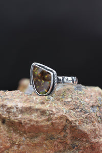 Fire Agate Ring SIZE 10.25