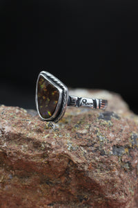 Fire Agate Ring SIZE 10.25